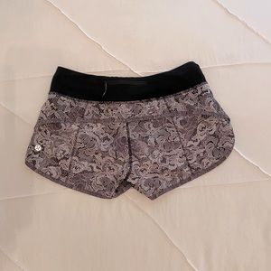 Lululemon Speed Up Workout Shorts- Size 4